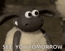 See You Tomorrow Elmer GIF - See You Tomorrow Elmer Sheep GIFs