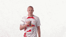 Drinking Red Bull Xaver Schlager GIF - Drinking Red Bull Xaver Schlager Rb Leipzig GIFs
