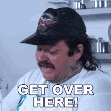 Get Over Here Matty Matheson GIF - Get Over Here Matty Matheson Come Here GIFs