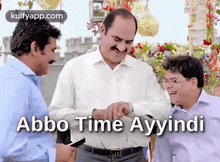 Abbo Time Ayyindi.Gif GIF - Abbo Time Ayyindi Rao Ramesh Time GIFs