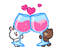 Cheers Mate Sticker - Cheers Mate Brown And Cony Stickers