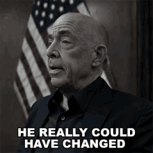 He Really Could Have Changed The World Jk Simmons GIF - He Really Could Have Changed The World Jk Simmons George Zax GIFs