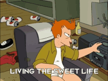 Sweetlife Futurama GIF - Sweetlife Futurama Fry GIFs