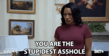 You Are The Stupidest Asshole Victoria Franklin GIF - You Are The Stupidest Asshole Victoria Franklin Kron Moore GIFs