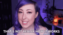 Thats Not Really How It Works Ashni GIF - Thats Not Really How It Works Ashni Ashnichrist GIFs