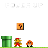 Power Up Mario Sticker - Power Up Mario Mario Kart Stickers