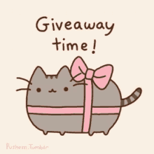 Present Give Away Time GIF - Present Give Away Time Pusheen GIFs