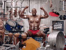 Muscle Music GIF - Terry Crews Oldspice Muscles GIFs