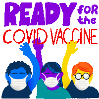 Ready For The Covid Vaccine Covid19 Sticker - Ready For The Covid Vaccine Ready Covid Vaccine Stickers