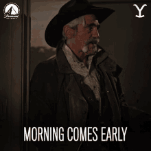 Morning Comes Early Lloyd Pierce GIF - Morning Comes Early Lloyd Pierce Yellowstone GIFs