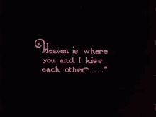 heaven kiss