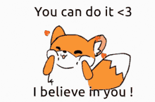 You Can Do It I Believe In You GIF - You Can Do It I Believe In You Fox GIFs