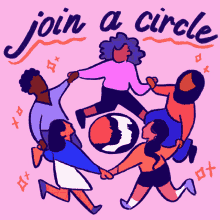 Join A Circle Womens March GIF - Join A Circle Womens March Join Hands GIFs