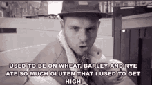 Used To Be On Wheat, Barley, & Rye Ate So Much Gluten GIF - Gluten Wheat Barley GIFs