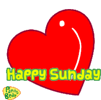 Sunday Sweet Love Sticker - Sunday Sweet Love Heart You Stickers