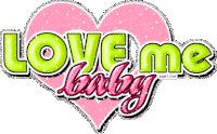 Love Me Love You Baby Heart Pink Heart Sparkles Sticker - Love Me Love You Baby Heart Pink Heart Sparkles Stickers