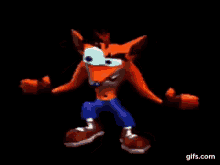 Crash Bandicoot Dance GIF - Crash Bandicoot Dance Cartoon GIFs