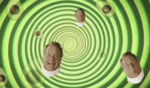 Avocado Superbowl Ad GIF - Spiral Trippy Jon Lovitz GIFs