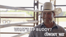 Whats Up Buddy Booger Brown GIF - Whats Up Buddy Booger Brown The Cowboy Way GIFs