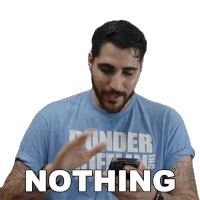 Nothing Rudy Ayoub Sticker - Nothing Rudy Ayoub Forget It Stickers