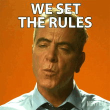 We Set The Rules Michael Broome GIF - We Set The Rules Michael Broome James Nesbitt GIFs