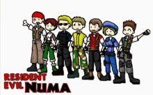 resident evil remusicals shadowleggy dance numa numa