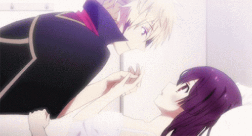 Anime Couple In Bed Gifs Tenor