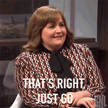 Thats Right Just Go Saturday Night Live GIF - Thats Right Just Go Saturday Night Live Leave GIFs