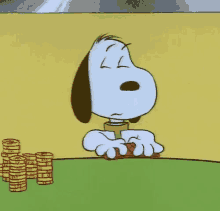 Snoopy Cards GIF - Peanuts Snoopy Cards GIFs