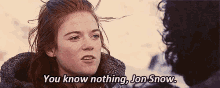 You Know Nothing Jon Snow GIF - You Know Nothing Jon Snow Go T GIFs