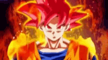 Goku Dragonball Z GIF - Goku Dragonball Z Saiyan God GIFs