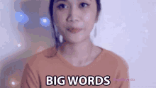 Big Words April Kaye Sabalza GIF - Big Words April Kaye Sabalza Malaking Salita GIFs
