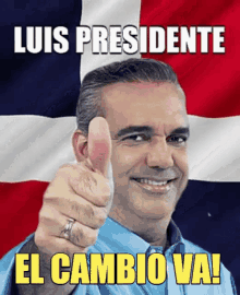 Luis Presidente Smile GIF - Luis Presidente Smile Thumbs Up GIFs