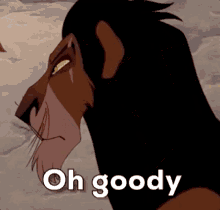 Oh Goody Scar GIF - Oh Goody Scar The Lion King GIFs