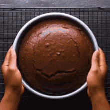Flip Chocolate Cake GIF - Flip Chocolate Cake Pastry GIFs
