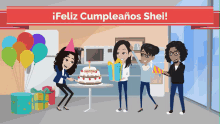 Feliz Cumpleanos Shei GIF - Feliz Cumpleanos Shei Birthday GIFs