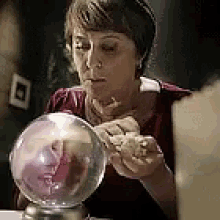 Marcia Crystal Ball GIF - Marcia Crystal Ball Sensitive GIFs