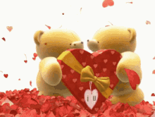 Teddy Bear Heart GIF - Teddy Bear Heart Love GIFs