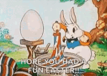 Hope You Had A Fun Easter Easter Eggs GIF - Hope You Had A Fun Easter Easter Eggs Easter Bunny GIFs