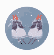 chemicalsister winter snow snowflakes illustration