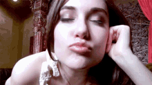 Sasha Grey Blowing Kisses GIF - Sasha Grey Blowing Kisses Kiss GIFs