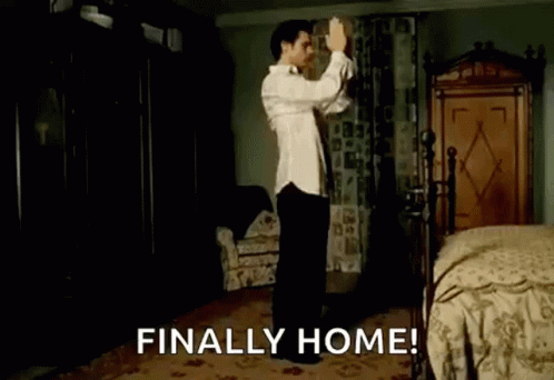 Bed Home GIF - Bed Home Finally GIFs