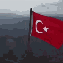 Bayrak Türk Bayrağı GIF - Bayrak Türk Bayrağı Türk GIFs
