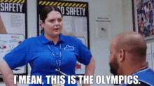 Superstore Dina Fox GIF - Superstore Dina Fox I Mean This Is The Olympics GIFs