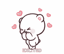 excited milk and mocha cute bear white bear love bear excited milk and mocha cute bear white bear love bear