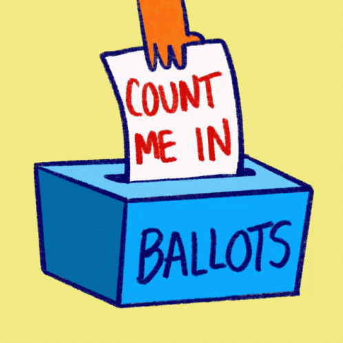 Count Me In Every Vote Counts GIF - Count Me In Every Vote Counts Count Every Vote GIFs