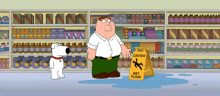 Wet Family Guy GIF - Wet Family Guy Slippery GIFs