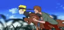Naruto Race GIF - Naruto Race Scoobydoo GIFs