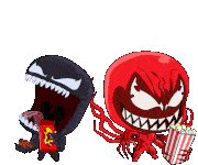Hungry Venom Sticker - Hungry Venom Carnage Stickers