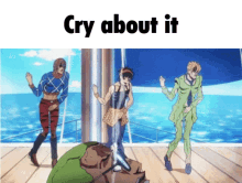 Cry About It Torture Dance GIF - Cry About It Torture Dance Jojo GIFs